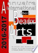Annuaire international des beaux-arts 2016-2017