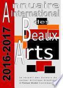 Annuaire international des beaux-arts 2016-2017