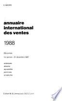 Annuaire international des ventes
