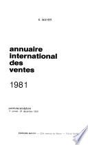 Annuaire international des ventes
