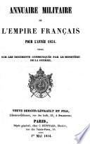 Annuaire militaire de l'Empire francais