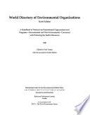 Annuaire mondial des organismes de l'environnement