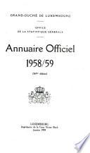Annuaire officiel d'administration et de législation