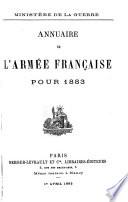 Annuaire officiel de l'armée française