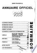 Annuaire officiel des abonnés au téléphone