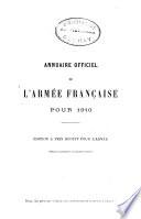 Annuaire officiel des officiers de l'armée active