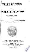 Annuaire officiel des officiers de l'armée active