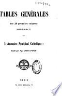 Annuaire pontifical catholique