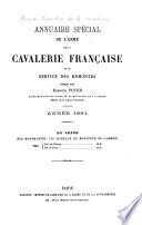 Annuaire spécial de l'arme de la cavalerie française et du service des remontes