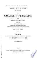 Annuaire spécial de l'arme de la cavalerie française et du service des remontes