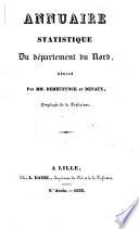 Annuaire statistique [afterw.] Annuaire du département du Nord. An xi-1890