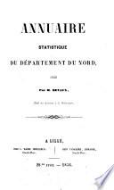 Annuaire statistique [afterw.] Annuaire du département du Nord. An xi-1890