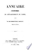 Annuaire statistique [afterw.] Annuaire du département du Nord. An xi-1890