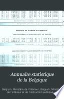 Annuaire statistique de la Belgique