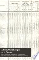 Annuaire statistique de la France
