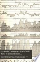 Annuaire statistique de la Ville de Paris et des communes suburbaines de la Seine