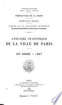 Annuaire statistique de la ville de Paris
