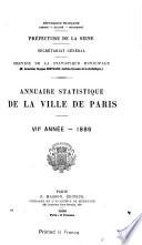 Annuaire statistique de la ville de Paris