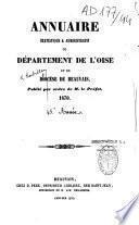 Annuaire statistique et administratif du département de l'Oise et du diocèse de Beauvais