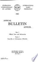 Annual Bulletin