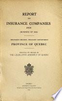 Annual Report - Insurance Branch