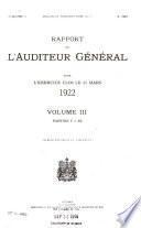 Annual Report of the Auditor General of Canada to the House of Commons