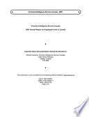 Annual Report on Organized Crime in Canada