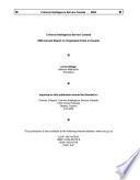 Annual Report on Organized Crime in Canada