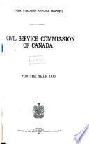 Annual Report - Public Service Commission of Canada