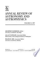 Annual Review of Astronomy and Astrophysics
