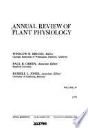 Annual Review of Plant Physiology