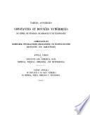 Annual tables of constants and numerical data chemical, physical, and technological