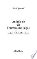 Anthologie de l'humanisme laïque