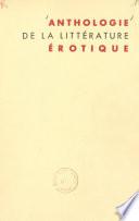 Anthologie de la littérature érotique
