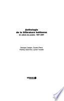 Anthologie de la littérature haïtienne