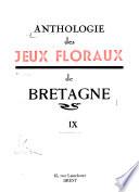 Anthologie des Jeux Floraux de Bretagne