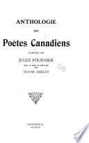 Anthologie des poètes canadiens