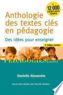 Anthologie des textes clés en pédagogie