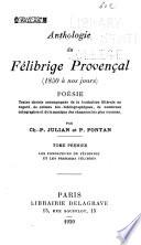 Anthologie du Félibrige provençal (1850 à nos jours)