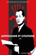 Anthologie et citations de Jose Antonio Primo de Rivera