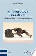 Anthropologie de l'effort