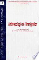 Anthropologie de l’immigration