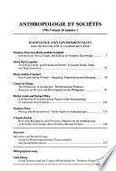 Anthropologie et sociétés