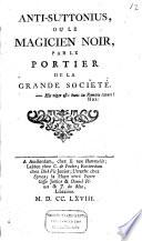 Anti-Suttonius, ou Le magicien noir