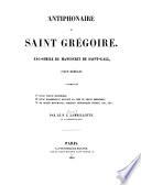 Antiphonaire de Saint Grégoire