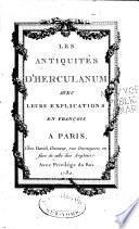 Antiquités d'Herculanum