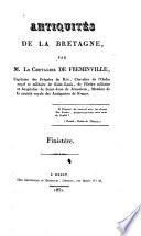 Antiquités de la Bretagne