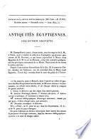 Antiquités égyptiennes