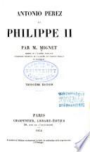 Antonio Perez et Philippe II