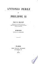 Antonio Perez et Philippe II